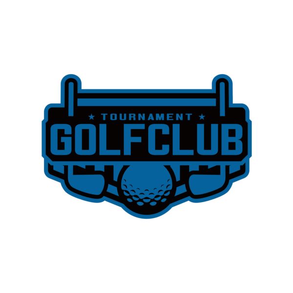 Golf club Tournament logo template Thumbnail