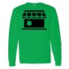 Heavy Cotton 100% Cotton Long Sleeve T Shirt Thumbnail