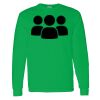 Heavy Cotton 100% Cotton Long Sleeve T Shirt Thumbnail