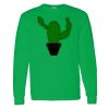 Heavy Cotton 100% Cotton Long Sleeve T Shirt Thumbnail