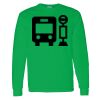 Heavy Cotton 100% Cotton Long Sleeve T Shirt Thumbnail