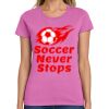 Ladies Heavy Cotton 100% Cotton T Shirt Thumbnail