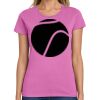 Ladies Heavy Cotton 100% Cotton T Shirt Thumbnail