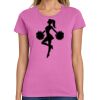 Ladies Heavy Cotton 100% Cotton T Shirt Thumbnail