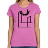 Ladies Heavy Cotton 100% Cotton T Shirt Thumbnail