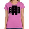 Ladies Heavy Cotton 100% Cotton T Shirt Thumbnail
