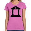 Ladies Heavy Cotton 100% Cotton T Shirt Thumbnail