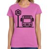 Ladies Heavy Cotton 100% Cotton T Shirt Thumbnail