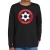 Youth Heavy Cotton 100% Cotton Long Sleeve T Shirt Thumbnail