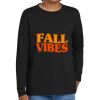 Youth Heavy Cotton 100% Cotton Long Sleeve T Shirt Thumbnail
