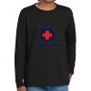 Youth Heavy Cotton 100% Cotton Long Sleeve T Shirt Thumbnail
