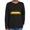 Youth Heavy Cotton 100% Cotton Long Sleeve T Shirt Thumbnail