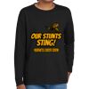 Youth Heavy Cotton 100% Cotton Long Sleeve T Shirt Thumbnail