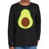 Youth Heavy Cotton 100% Cotton Long Sleeve T Shirt Thumbnail